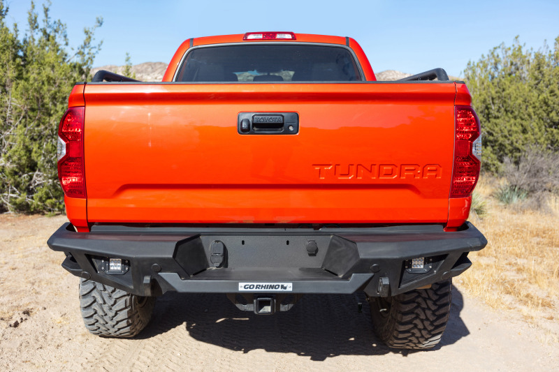 Toyota Tundra Bumper - Rear - Go Rhino - BR20 - Textured Black - `14-`20